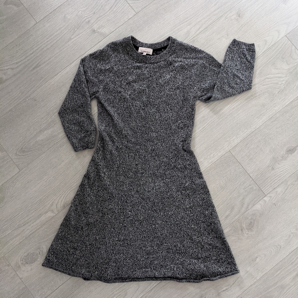 Sunday Best Heathered Grey Tolle Dress - Picture 5 of 6